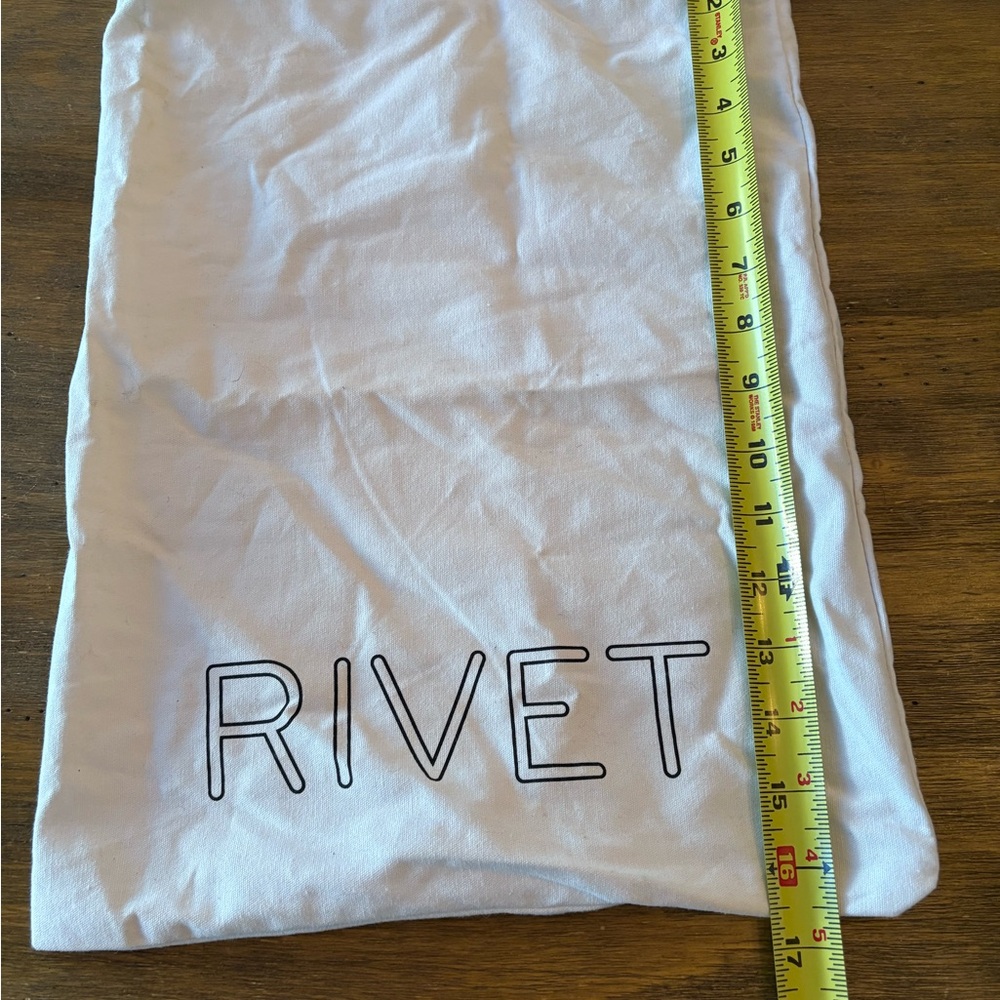 Rivet White Drawstring Drawstring Or Dust Bag - image 5